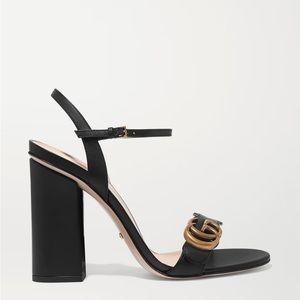 GUCCI Marmont logo-embellished leather sandals